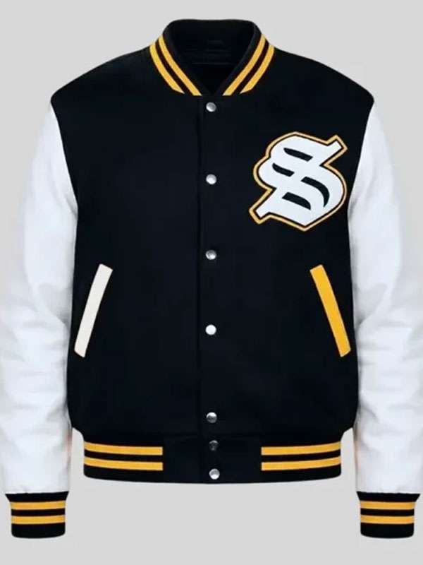 Solflare Varsity Jacket - side view