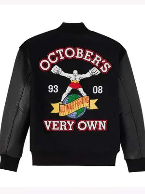 UFC Championship OVO Varsity Jacket - back view