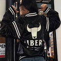 WWE Roxanne Perez Black Varsity Jacket