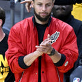 Steph Curry Red Bomber Varsity Jacket