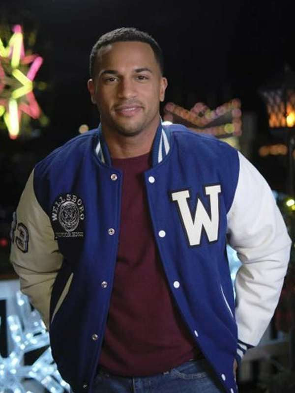 Michael Xavier Christmas Comes Twice Letterman Varsity Jacket