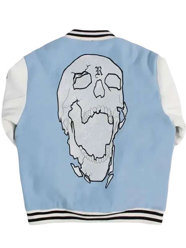 Revenge Skull Varsity Jacket