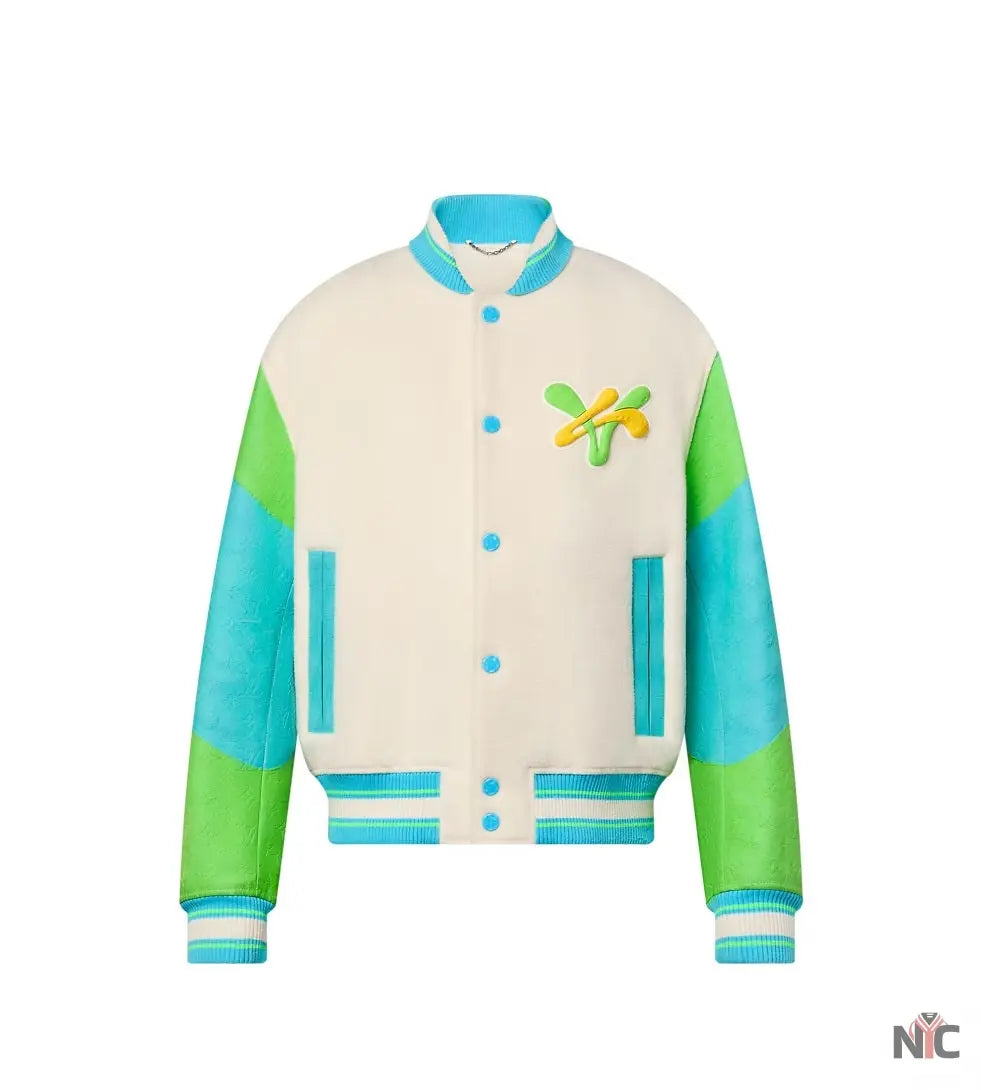 Rainbow Playground Varsity Blouson Jacket