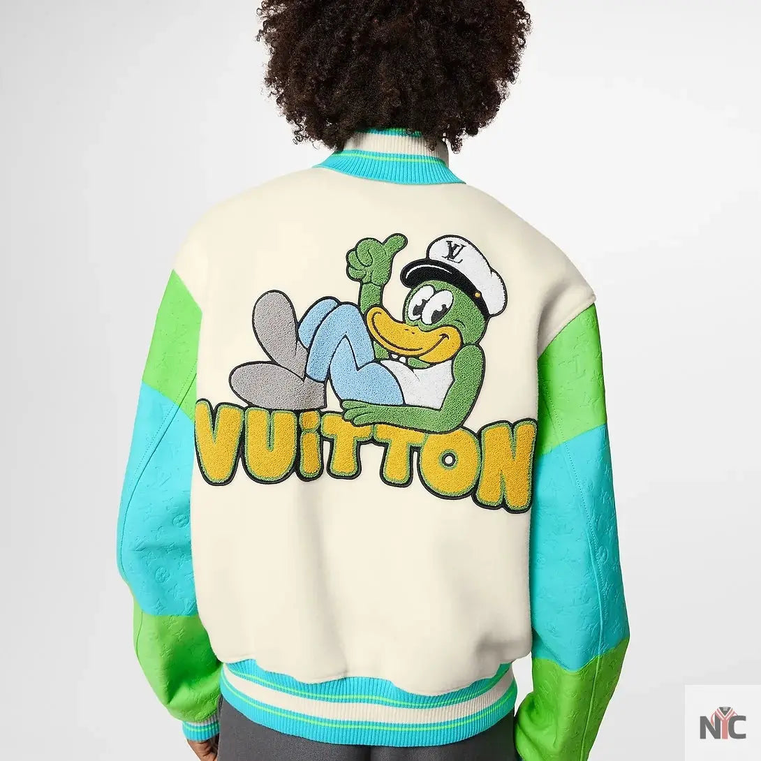 Rainbow Playground Varsity Blouson Jacket
