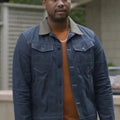 Sean Shrinking Blue Cotton Jacket