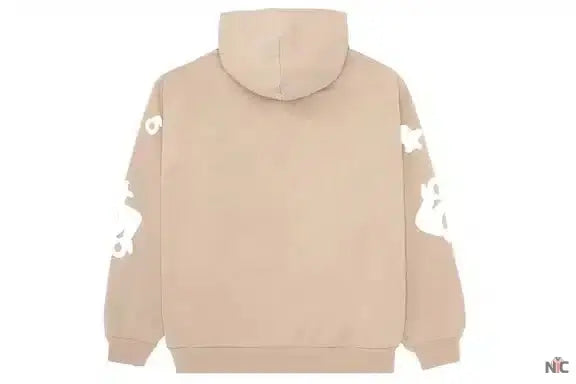 Sp5der Inspired Beluga Light Brown Hoodie