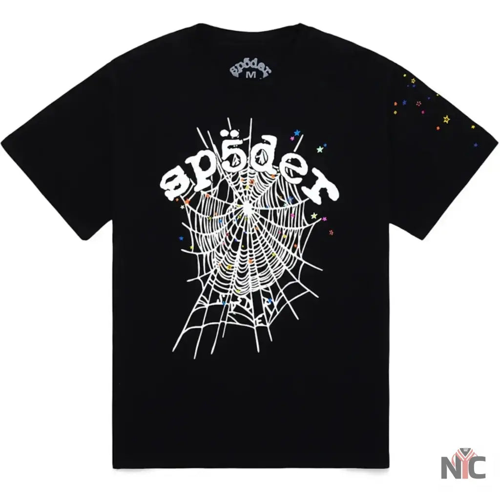 Sp5der Inspired OG Web Black V2 Tee