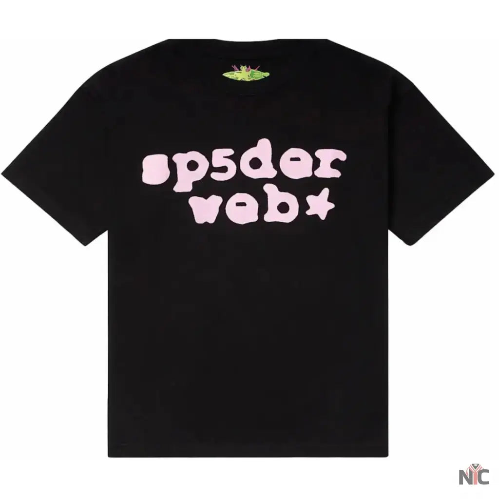 Sp5der Inspired Web Tee Black