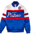 Special Script Detroit Pistons Inspired Satin Jacket