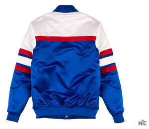 Special Script Detroit Pistons Inspired Satin Jacket