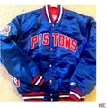 Starter Detroit Pistons NBA Inspired Satin Jacket
