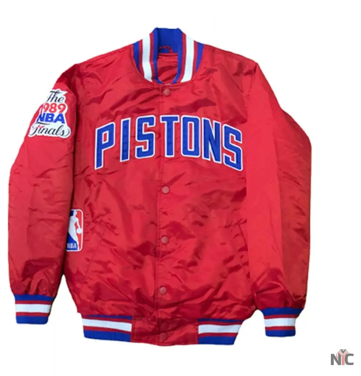 Starter Detroit Pistons NBA Inspired Satin Jacket