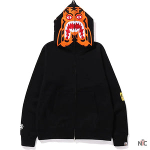 Tiger Full Zip Hoodie Mens