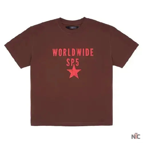 Worldwide SP5 Brown Sp5der Inspired T-Shirt